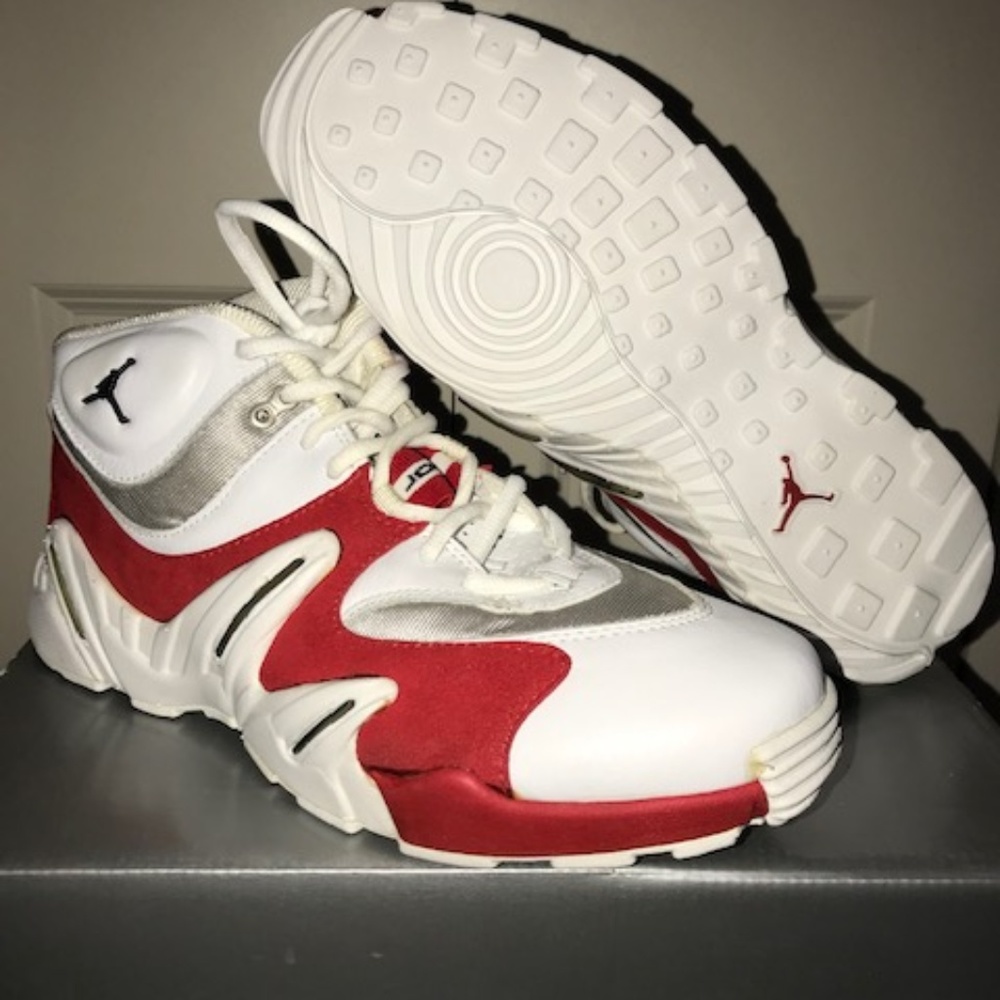 ORIGINAL 1999 Jordan 3 Percent Trainer White/Red